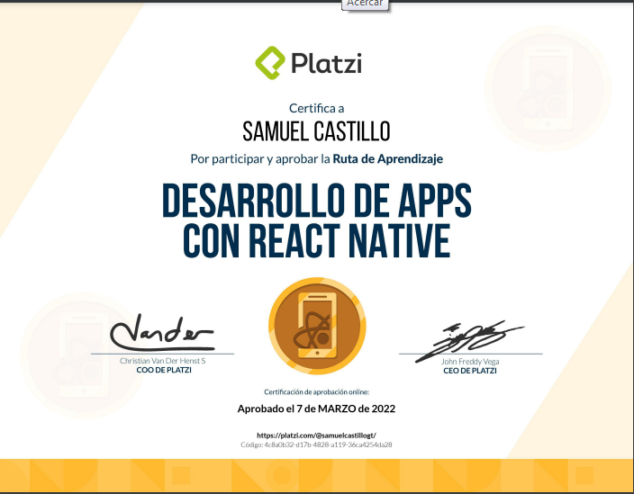 desarrollador web react guatemala